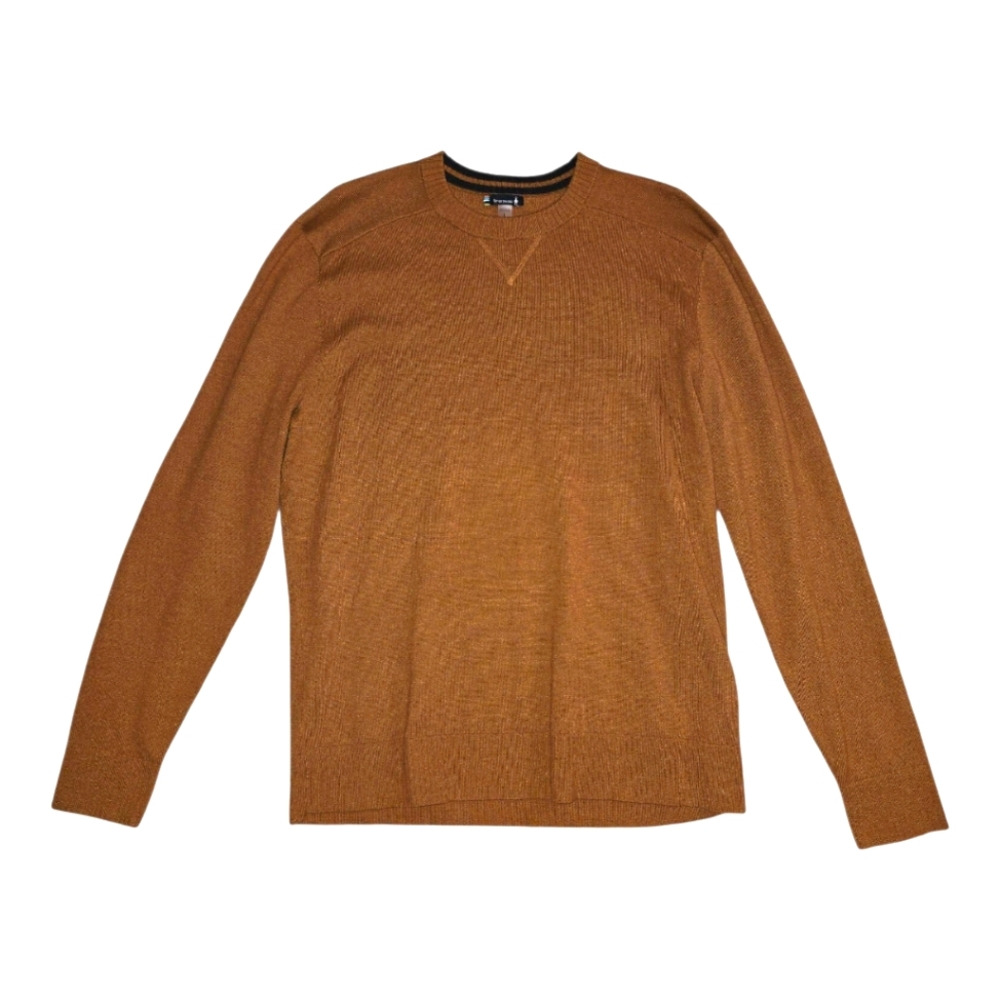 Smartwool Men's Tan Crewneck Sweater Size L